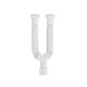 VIOSPIRAL TWIN FLEXIBLE SPIRAL DRAIN 1"1/2 40/50mm 00-0084/S