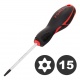 Force 71715 - Tamperproof Torx Screwdriver - T15H