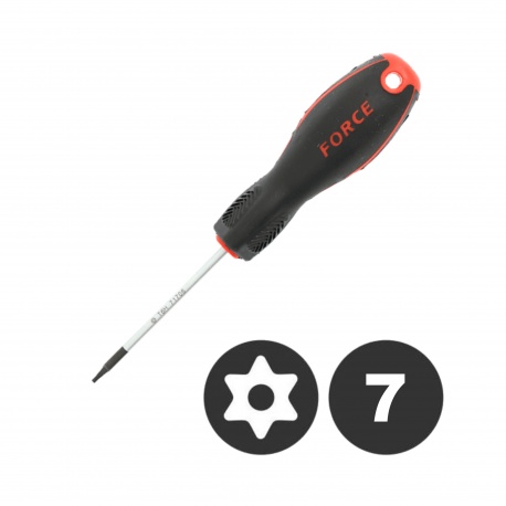 Force 71707 - Tamperproof Torx Screwdriver - T7H