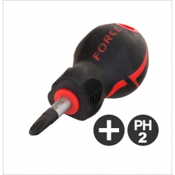 Force 7112S - Philips Stubby Screwdriver PH2 x 25mm