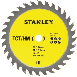Stanley STA13005 Circular Saw Blade 140x12.7mm - 32T