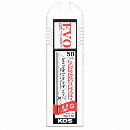 KDS GB-50 EVO Λάμες Μαχαιριών Σπαστές 18 x 0.6mm - 50τεμ