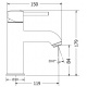 Viospiral Modea Etna 00-7001 (00-07001) Mixing Sink Faucet