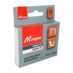 Morgan MO.04776 Type 53 Staples - 12mm - 1000pcs