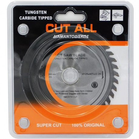 CUT ALL TCT Wood Saw Blade 125mm