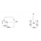 VIOSPIRAL GALAXY Kitchen Wall Faucet 19-5181 (19-05181)