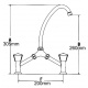 VIOSPIRAL GALAXY Sink Faucet 19-5105 (19-05105)