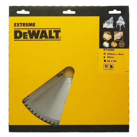 DT4288 Δίσκος Δισκοπριόνου 305x30x3.0mm - 80Δ