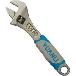 YUANLI 67K 8" (200mm) Adjustable Wrench - 28mm