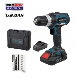 Bormann BBP3000 - 20V Cordless Drill - 1 Li-Ion battery 2,0Ah 027683