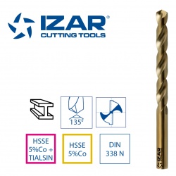 Izar 1016 Metal Drill Bit HSSE Co 5,2mm