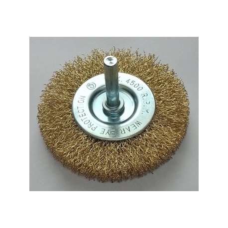 791113 Flat Wire Brush for Drills 60mm