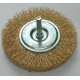 791115 Flat Wire Brush for Drills 100mm