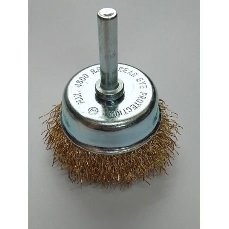 791113 Flat Wire Brush for Drills 60mm