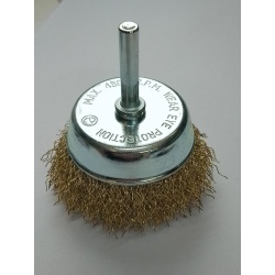 INTER 791162 Cup Wire Brush for Drills 65mm