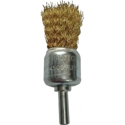 INTER 791171 End Wire Brush for Drills 25mm