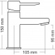 Elemis Hera 10-09200 Mixing Sink Faucet