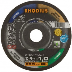 Rhodius Multi cutting disc XT69 - 1,0 x 125mm