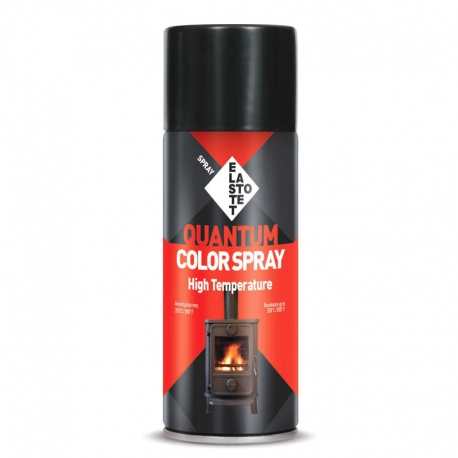 Elastotet Quantum High Temperature spray Black 400ml
