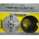 Topman 2077-040 Hole saw set - 7 blades 30mm