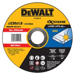 DeWalt DT43908 Inox Cutting Disc WA60TBF 1.6 x 180mm