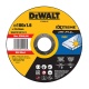 DT43908 Inox Cutting Disc WA60TBF 1.6 x 180mm