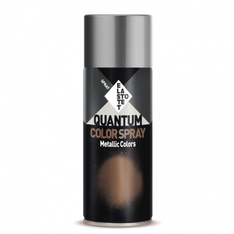 Elastotet Quantum Σπρέι Μεταλλικό Ασημί Silver Light 400ml