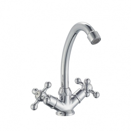 Viospiral BRAVA RETRO Bronze Sink Faucet 26-07409/2