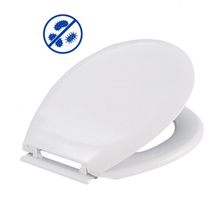 Viospiral Plastic Toilet Seat White RELAX 56-03250