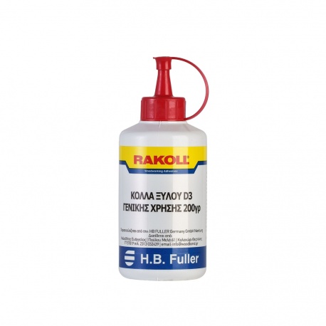 H.B.FULLER RAKOLL D3 WOOD GLUE 200gr