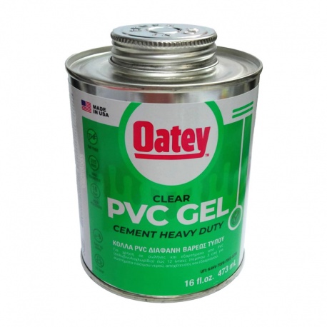 OATEY PVC GEL GLUE 16oz 473ml