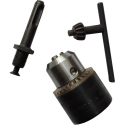 INTER 744093 Drill Chuck With Key and SDS adaptor 13mm