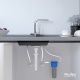 Modea Line 00-02080/3 Kitchen High Arc mixer faucet 3 Way