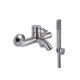 Viospiral Modea Etna Minimal 00-07012/BN Single Lever Bath Mixer Brushed Nickel