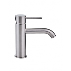 Viospiral Modea Etna Minimal 00-07010/BN Αναμεικτική Μπαταρία Νιπτήρος Brushed Nickel