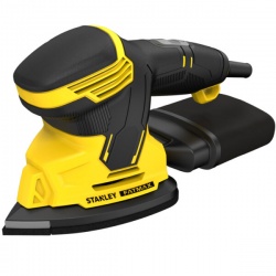 Stanley SFMEW210S Detail Orbital Sander in Carrying Bag