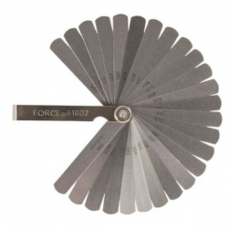 Force 61802 - 26 Blades feeler gauge 0.04 - 0.63mm