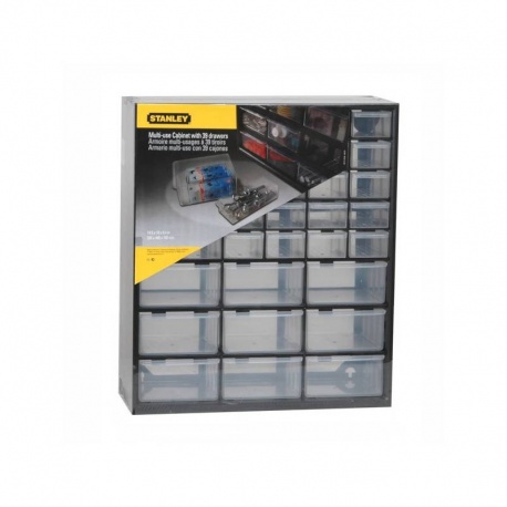 1-93-980 Stanley Storage Bin with 39 Drawers