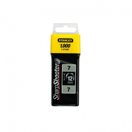 1-CT108T Stanley Type 7 Cable Staples - 12mm