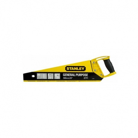 1-20-087 Stanley 500mm General use hand saw