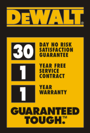 DeWalt Guarantee 30-1-1