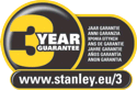Stanley FatMax - 3 year guarantee