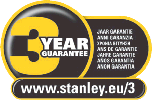 Stanley 3 year guarantee